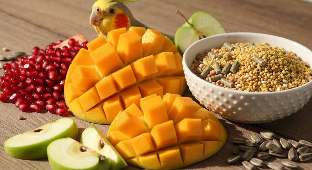 O que os calopsitas comem? Frutas e alimentos recomendados