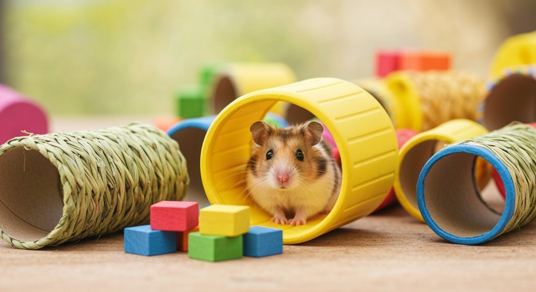 Brinquedos caseiros para hamsters: aprenda como fazê-los