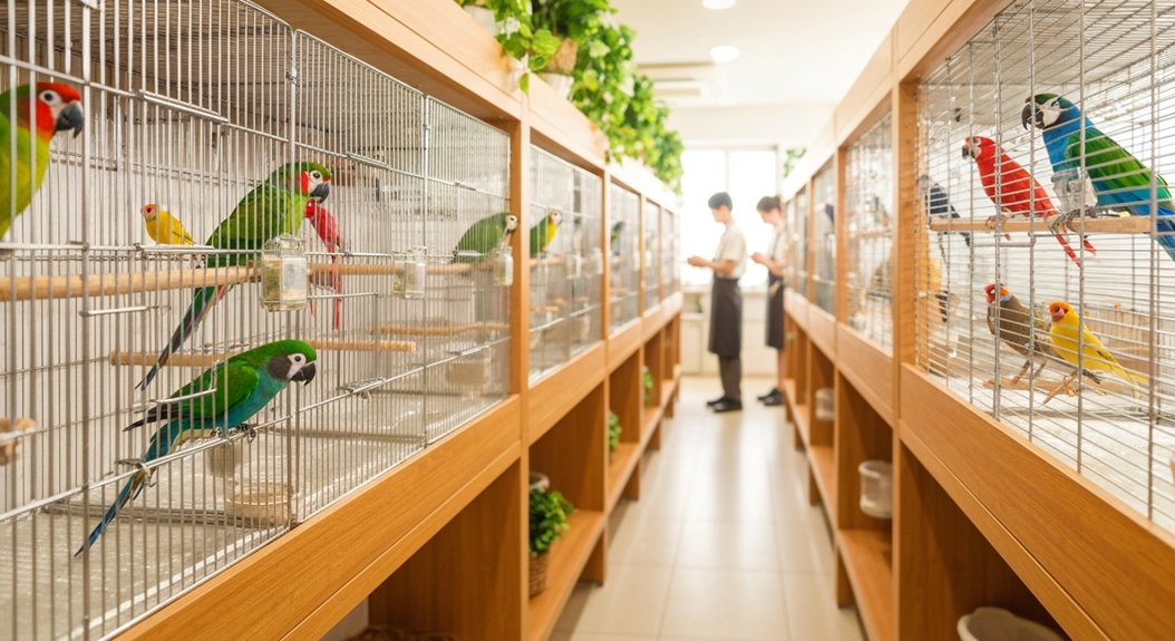 Onde é seguro comprar pássaros?