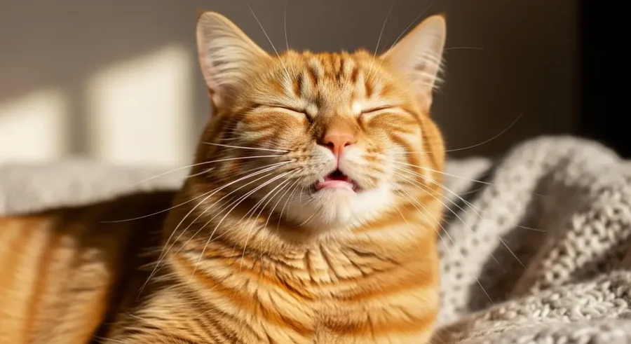 Por que gato ronrona