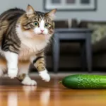 Por que gato tem medo de pepino? O que a ciência explica