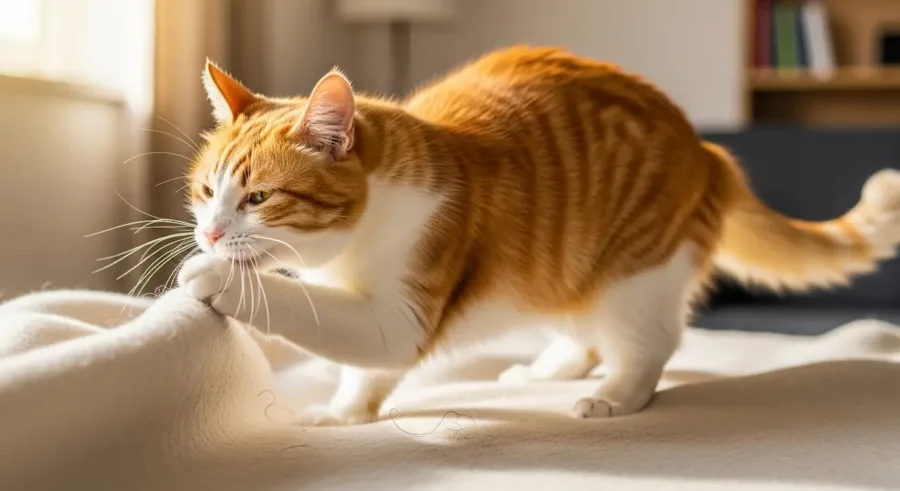 Por que os gatos amassam pão? O que esse comportamento realmente significa