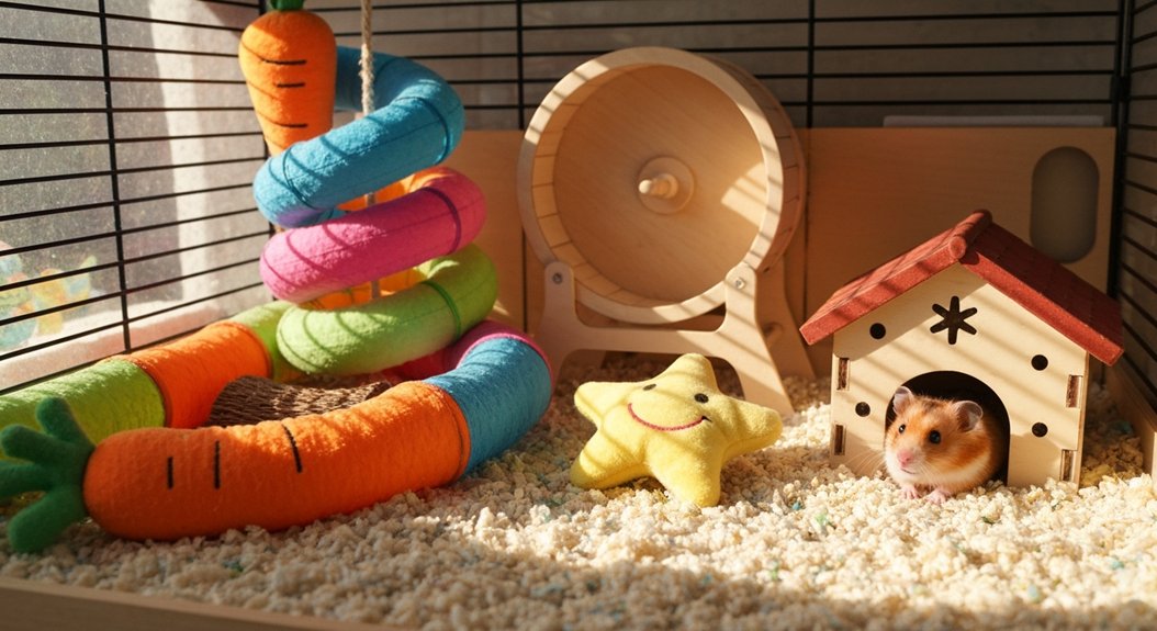 Melhores brinquedos para hamsters